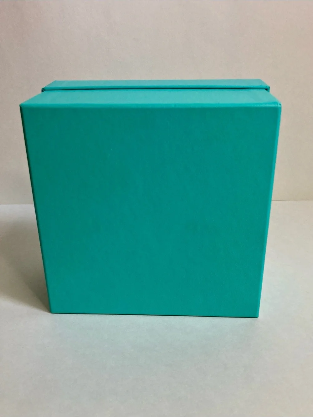 Tiffany & Co Authentic Blue Gift Box 6x6 Jewelry Box Ribbon Card Envelope Set
